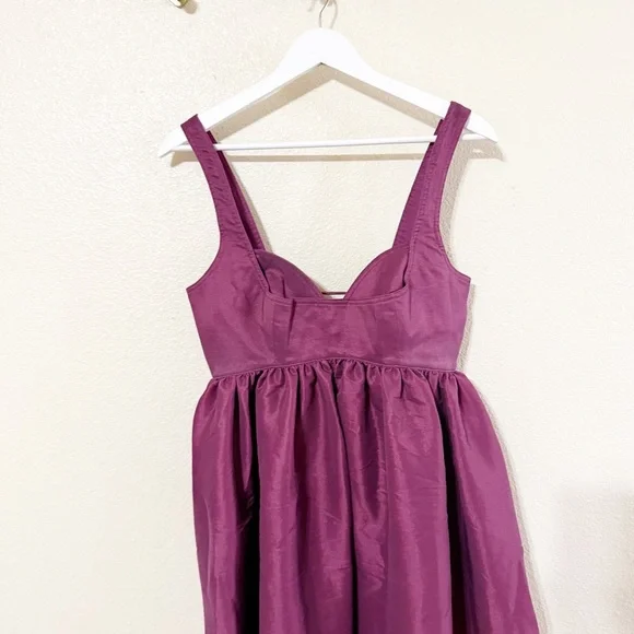 Acler Redin Ombré Maxi Pink Structured Lace Up Back Dress size US 8 $550 MSRP - Picture 9 of 13